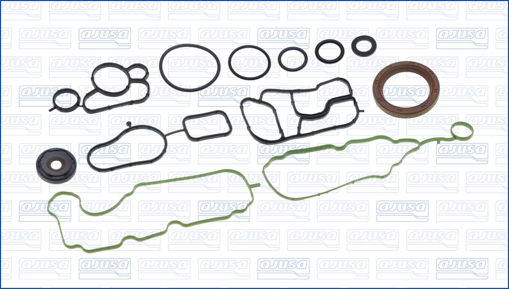 Gasket Set, crank case - 54162800 AJUSA