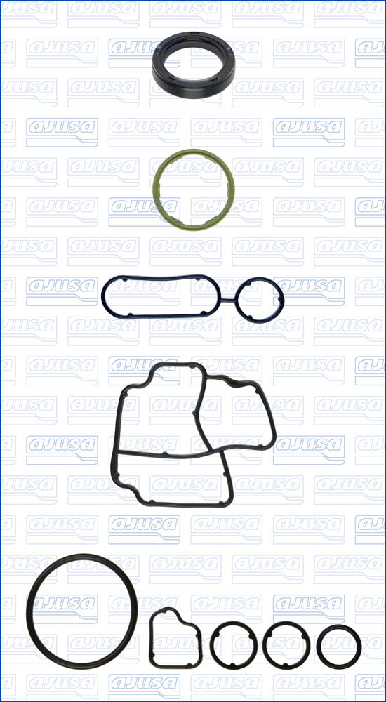 Gasket Set, crank case - 54176000 AJUSA