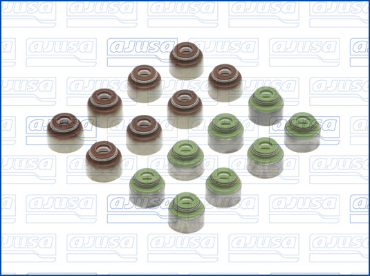 Seal Set, valve stem - 57038300 AJUSA