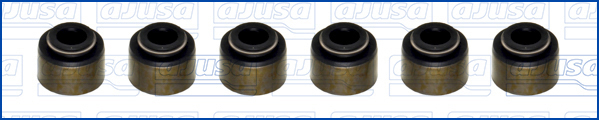 Seal Set, valve stem - 57061000 AJUSA