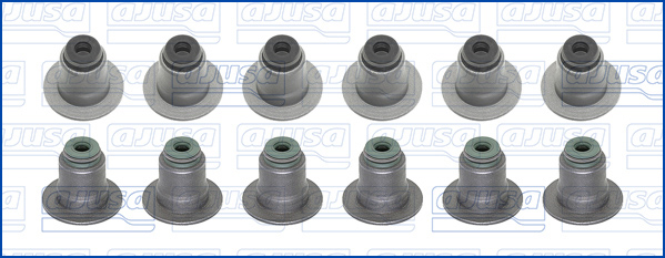 Seal Set, valve stem - 57073400 AJUSA