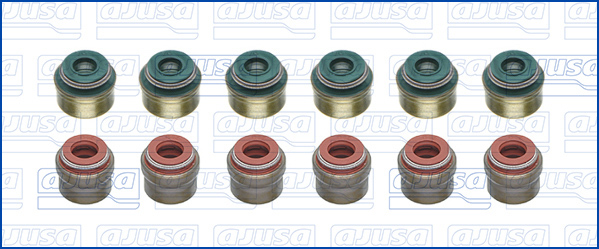 Seal Set, valve stem - 57077200 AJUSA
