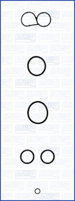 Gasket Set, oil cooler - 77001700 AJUSA