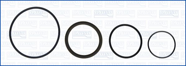 Kit guarnizioni, Sovralimentatore - 77004100 AJUSA