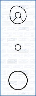 Gasket Set, oil cooler - 77013100 AJUSA