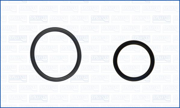Gasket Set, oil cooler - 77016000 AJUSA