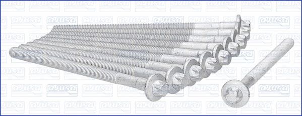 Bolt Kit, cylinder head - 81038600 AJUSA