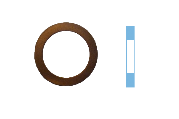 Seal Ring, oil drain plug - 005590H CORTECO