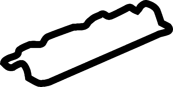 Gasket, cylinder head cover - 023610P CORTECO
