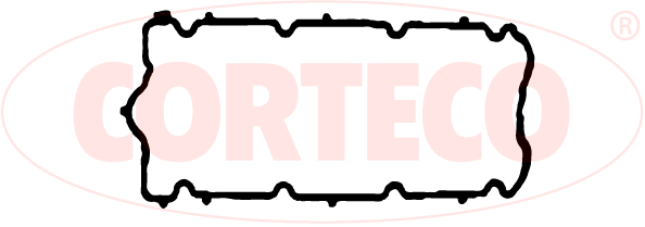 Gasket, cylinder head cover - 026124P CORTECO
