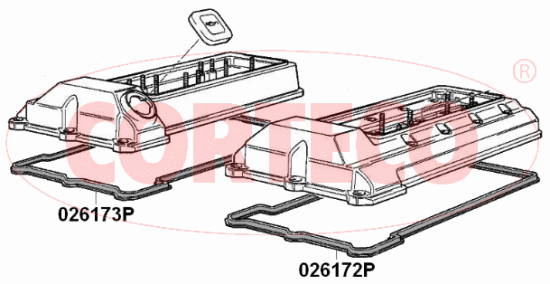 Shaft Seal, crankshaft - 20035727B CORTECO