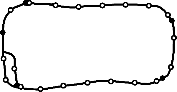 Gasket, oil sump - 026332P CORTECO