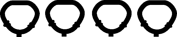Gasket, intake manifold - 021518H CORTECO
