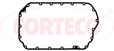 Gasket, oil sump - 028040P CORTECO