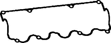 Gasket, cylinder head cover - 440004P CORTECO