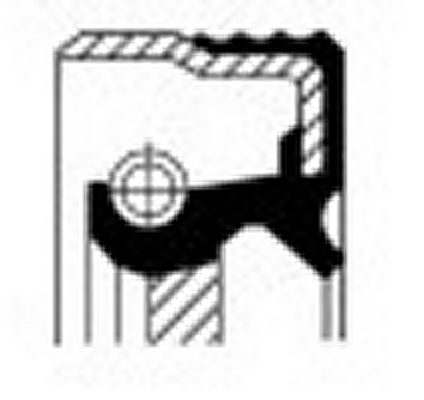 Shaft Seal, crankshaft - 12018321B CORTECO