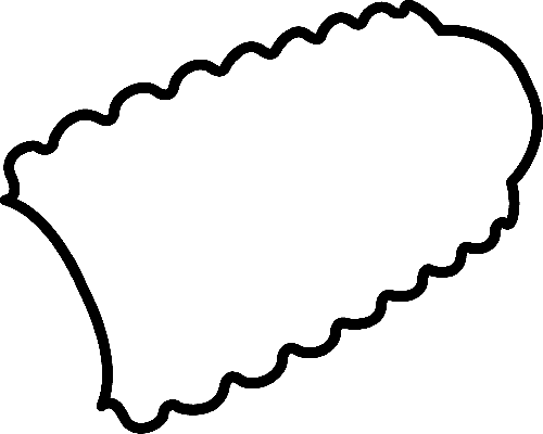 Gasket, oil sump - 028054P CORTECO
