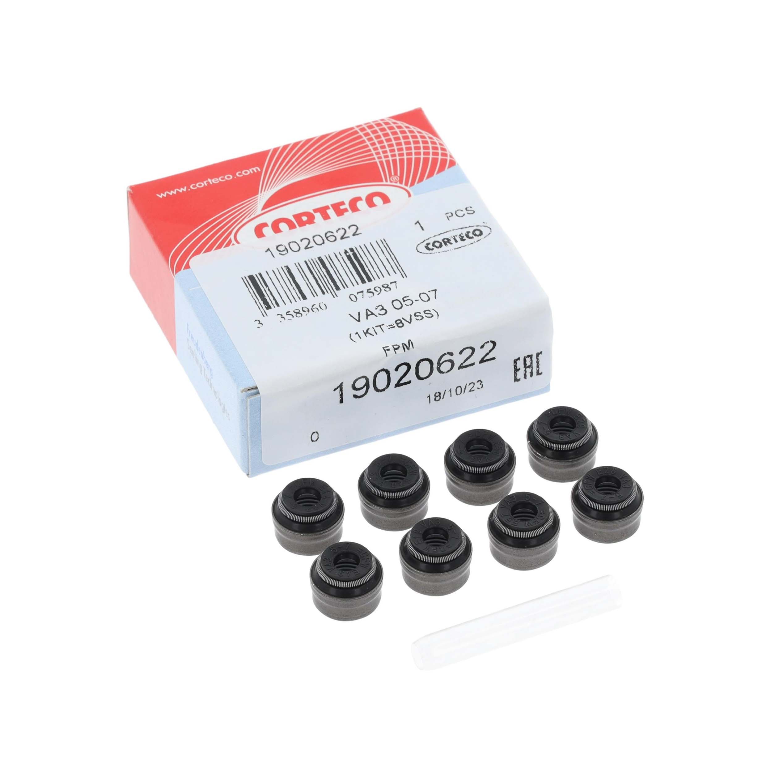 Kit guarnizioni, Stelo valvola - 19020622 CORTECO
