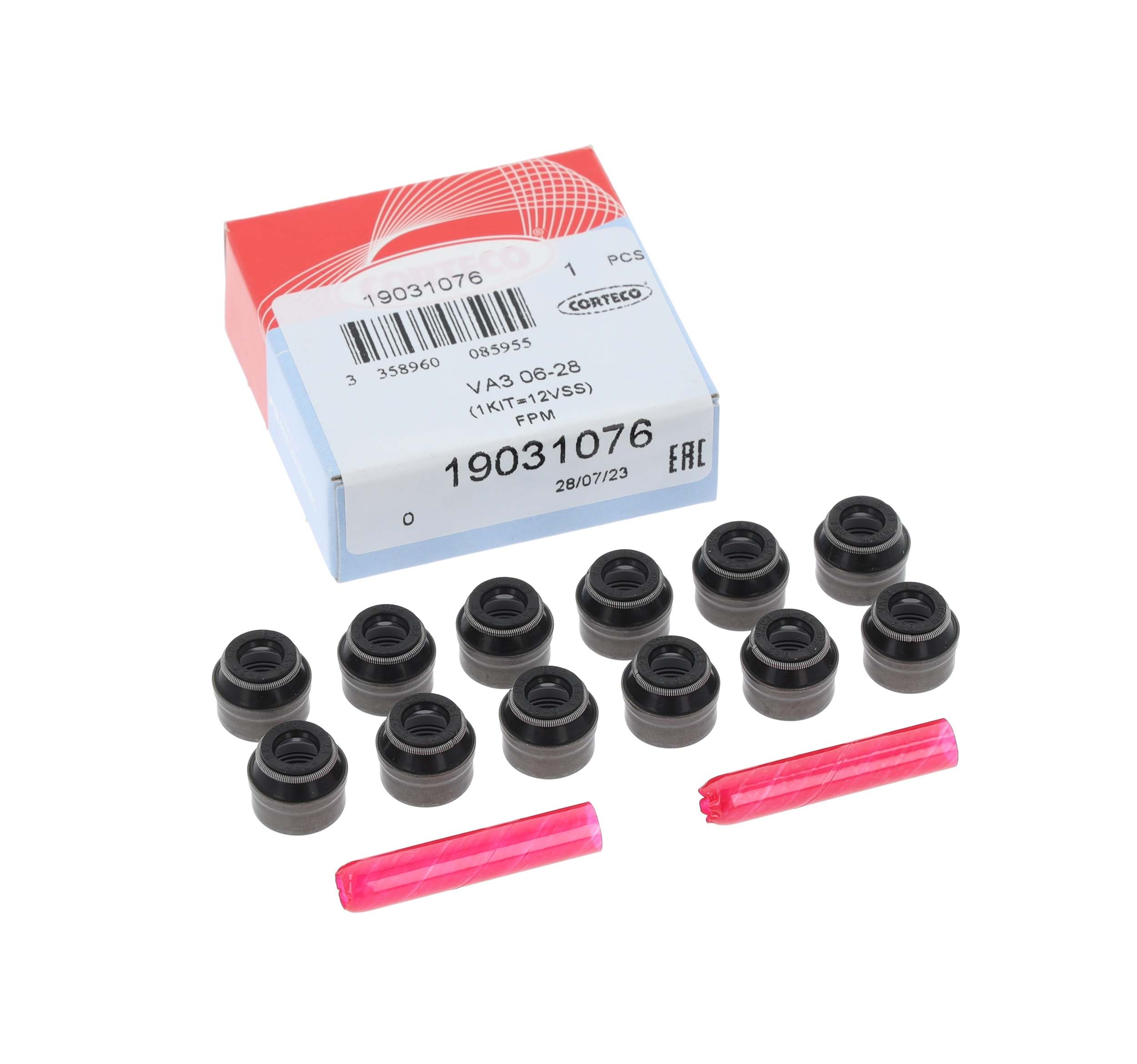 Kit guarnizioni, Stelo valvola - 19031076 CORTECO