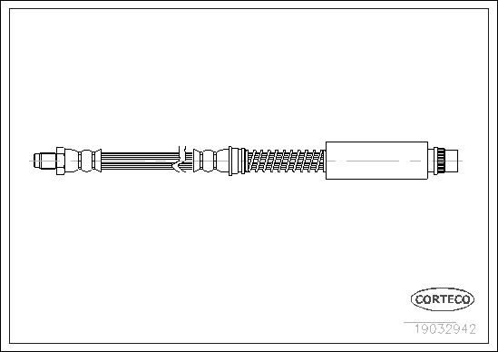 Brake Hose - 19032942 CORTECO