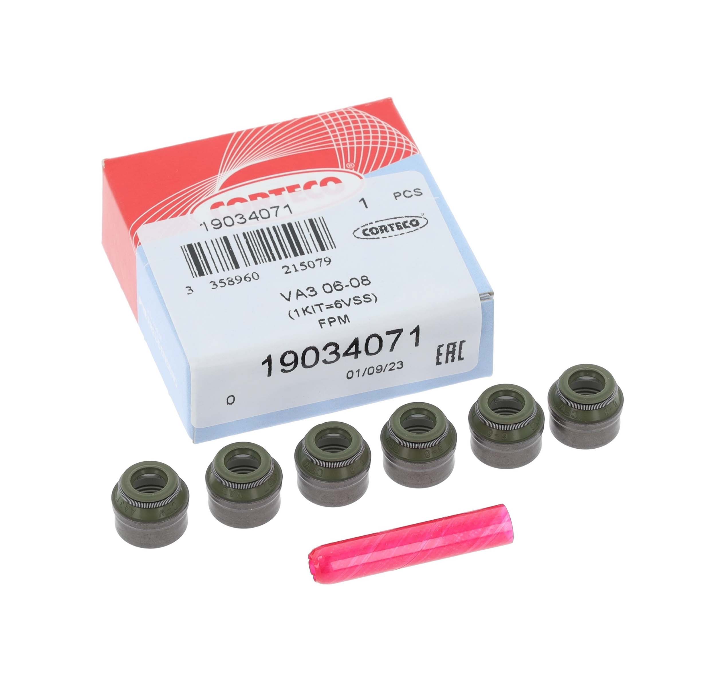 Seal Set, valve stem - 19034071 CORTECO
