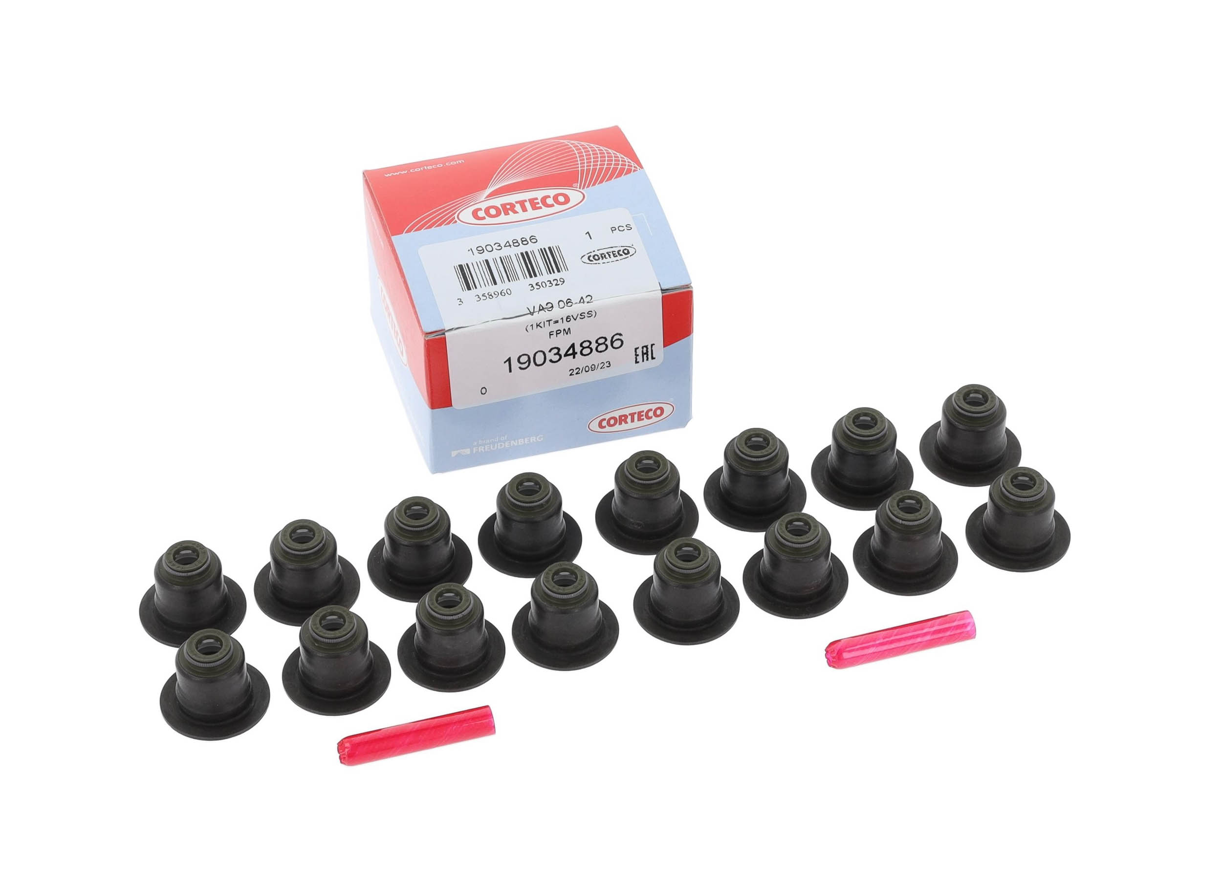 Seal Set, valve stem - 19034886 CORTECO