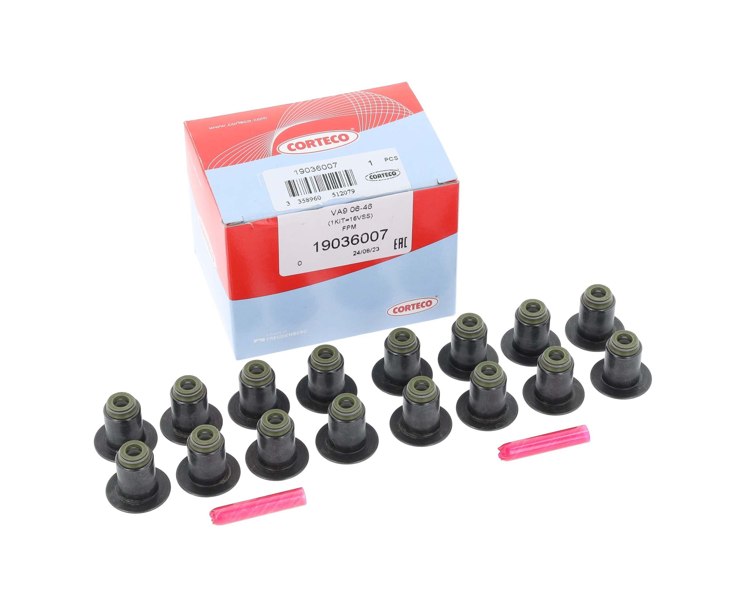 Seal Set, valve stem - 19036007 CORTECO