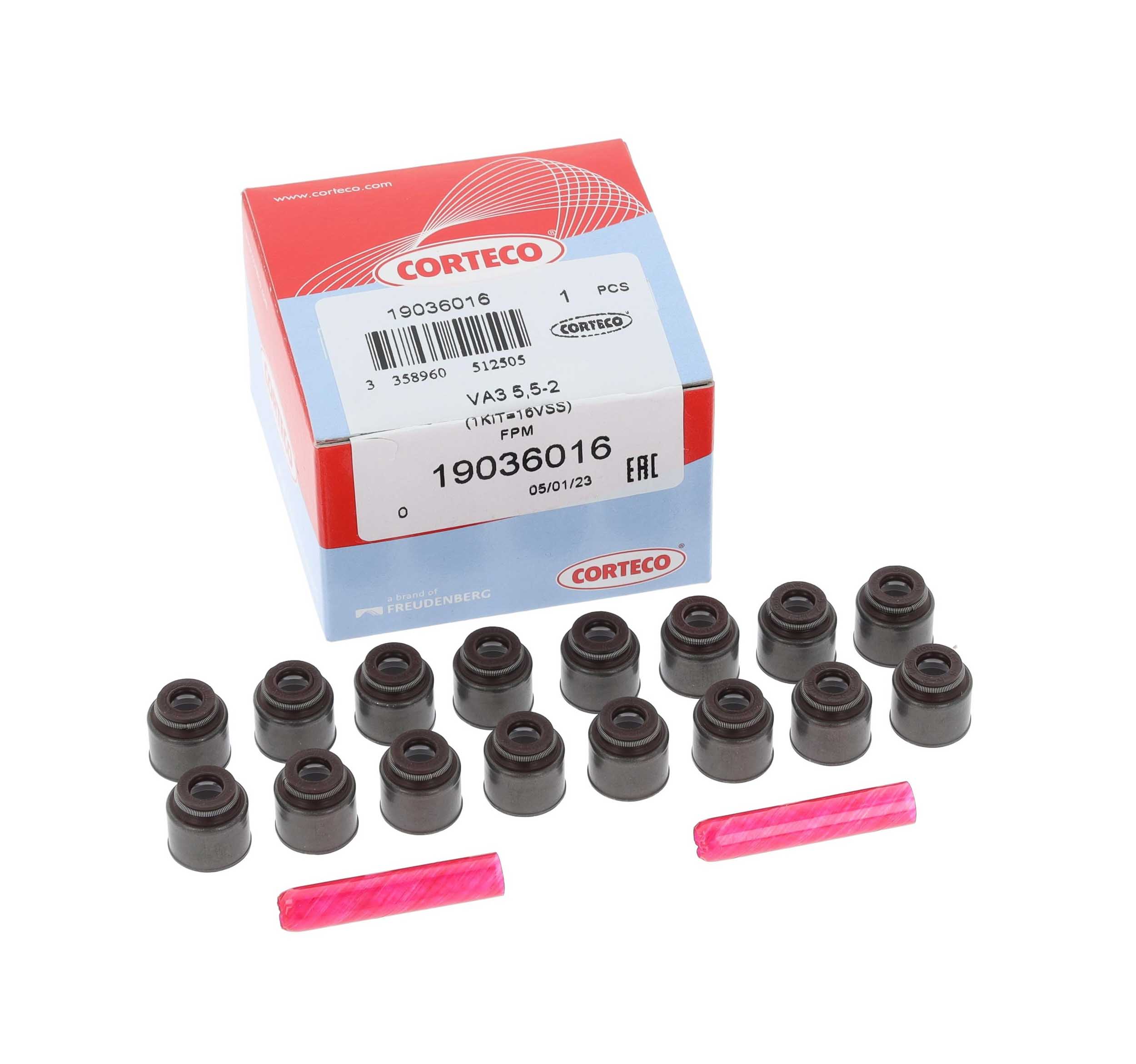 Seal Set, valve stem - 19036016 CORTECO