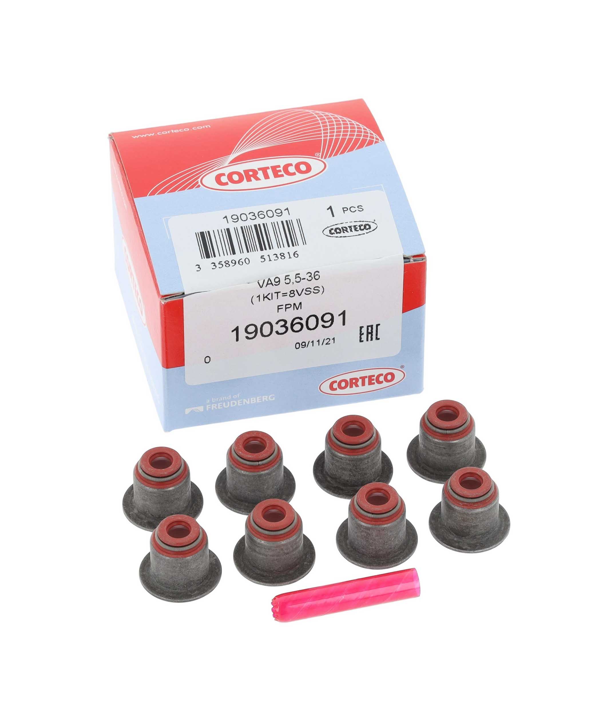 Seal Set, valve stem - 19036091 CORTECO