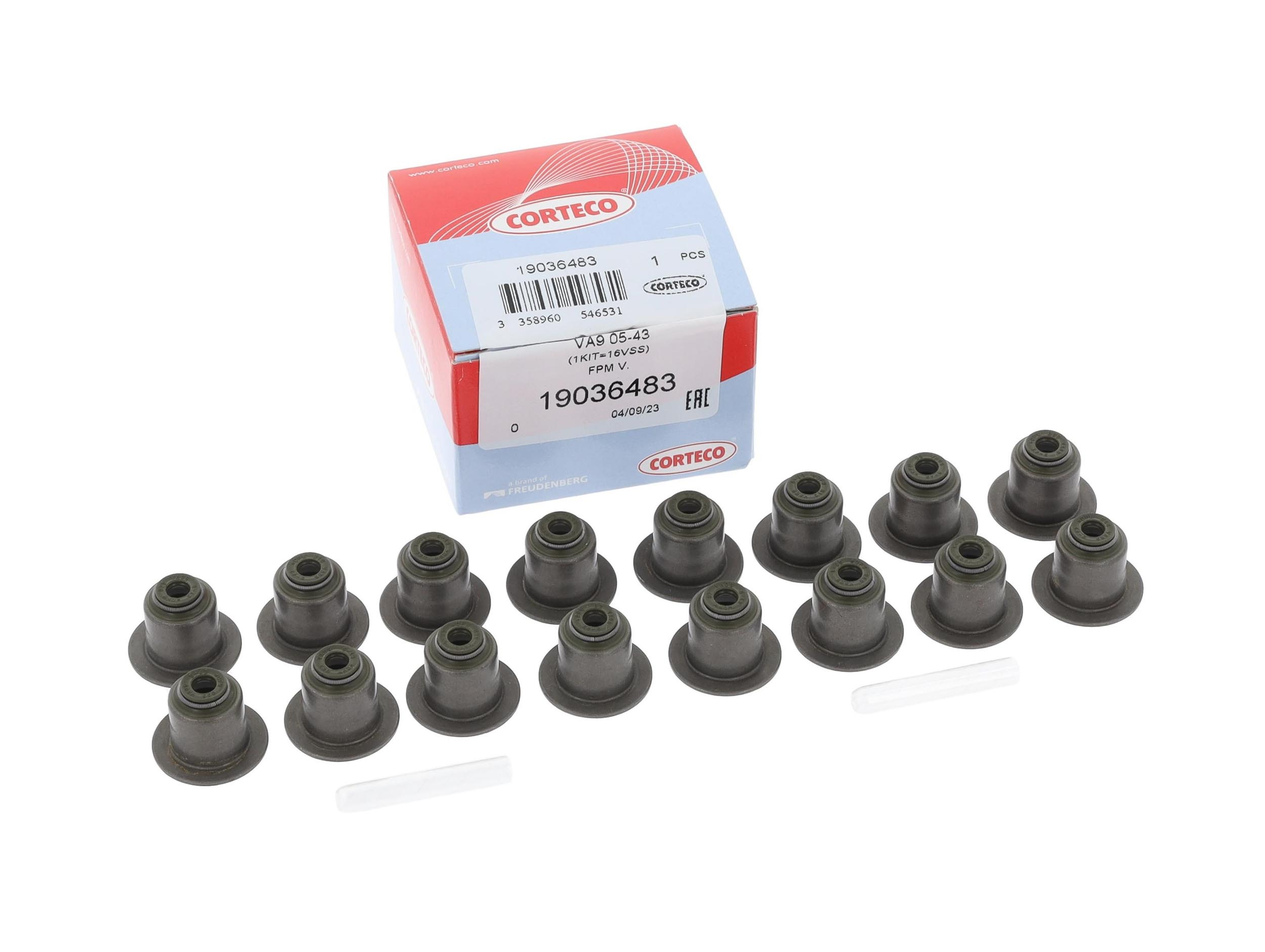Kit guarnizioni, Stelo valvola - 19036483 CORTECO
