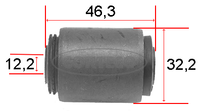 Supporto, Braccio oscillante - 21652451 CORTECO