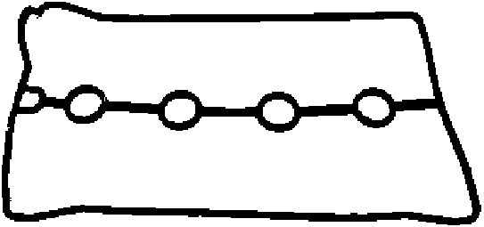 Gasket, cylinder head cover - 440000P CORTECO