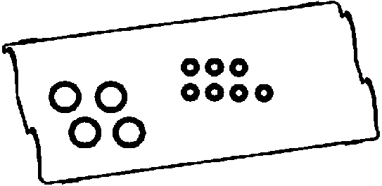 Gasket, cylinder head cover - 440162P CORTECO