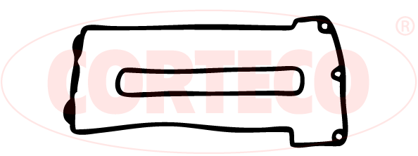 Gasket, cylinder head cover - 440390P CORTECO
