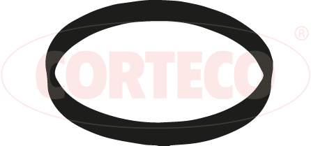 Gasket, intake manifold - 49114990 CORTECO