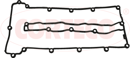 Gasket, cylinder head cover - 49116057 CORTECO