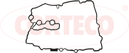 Gasket, cylinder head cover - 49116263 CORTECO