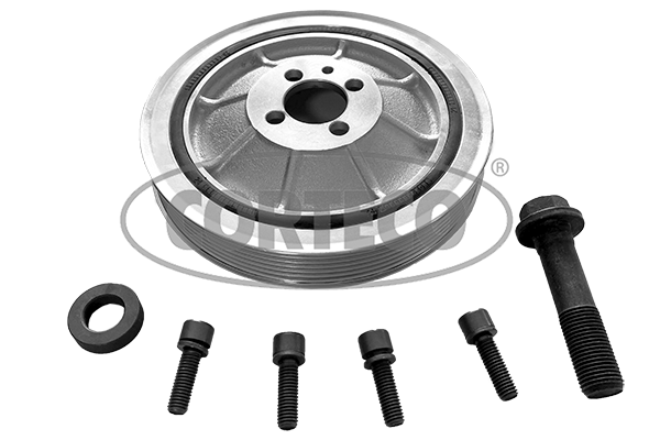 Belt Pulley Set, crankshaft - 49391681 CORTECO