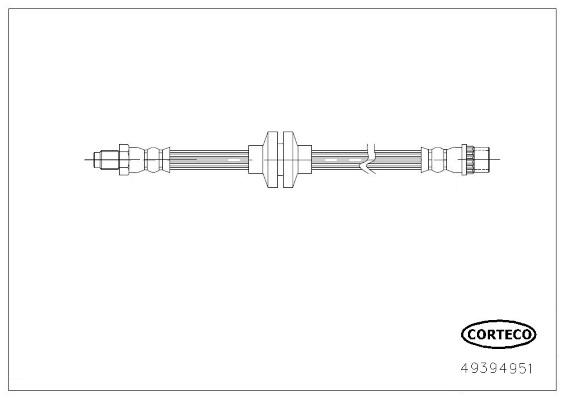 Brake Hose - 49394951 CORTECO