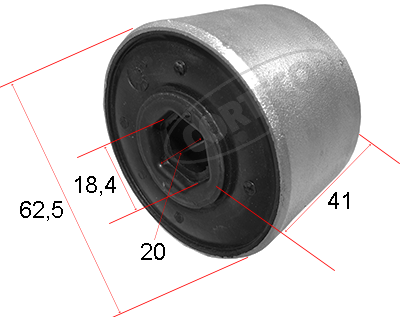 Supporto, Braccio oscillante - 49403109 CORTECO