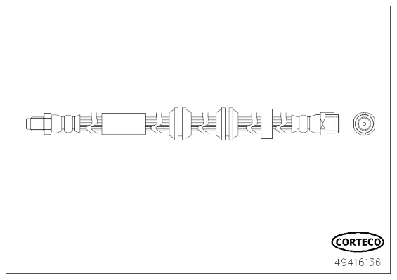 Shaft Seal, automatic transmission - 01033864B CORTECO