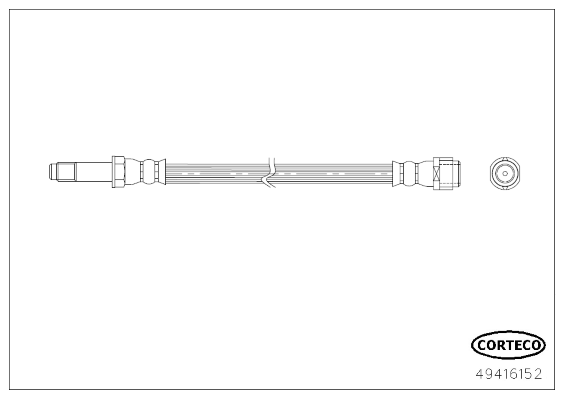 Shaft Seal, differential - 01033865B CORTECO