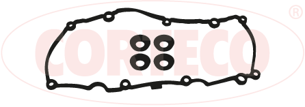 Gasket, cylinder head cover - 49422130 CORTECO