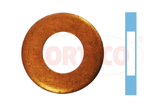 Seal Ring, nozzle holder - 49430601 CORTECO
