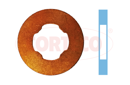 Seal Ring, nozzle holder - 49430620 CORTECO