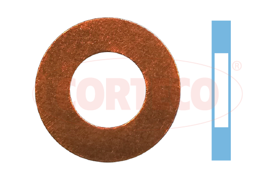 Seal Ring, nozzle holder - 49430708 CORTECO