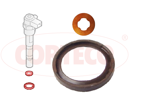 Seal Ring Set, injector - 49445016 CORTECO