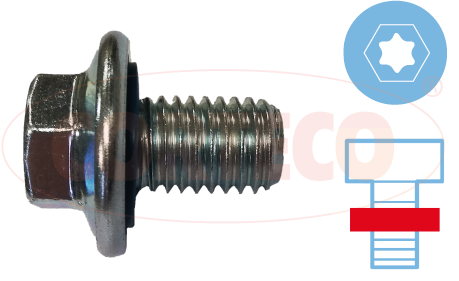 Sealing Plug, oil sump - 49471176 CORTECO