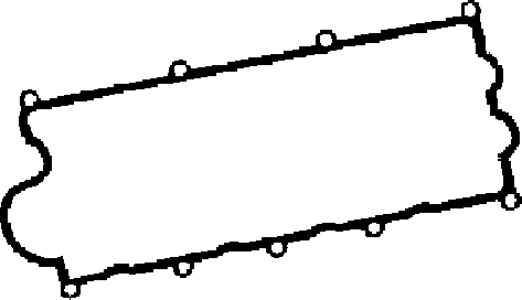 Gasket, cylinder head cover - 440073P CORTECO