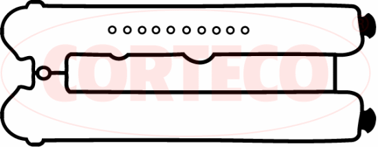 Gasket, cylinder head cover - 026156P CORTECO